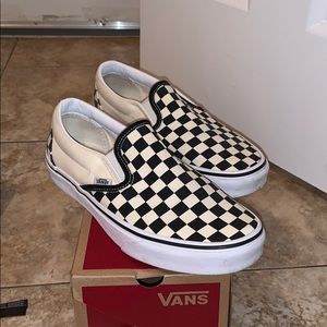 Checkered Vans